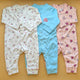 Pack of 3 Rompers - Pink/Sea green/White - Dolphin 🐬