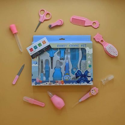 10 Pieces Manicure Kit - Blue