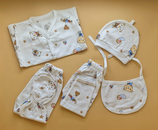 5 Pieces Starter/Suit Set - Bear/Stars 🌟