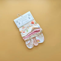 Pack of 3 Caps & 3 Mittens Pair