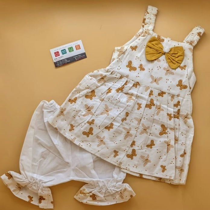 Frock with Pants & Headband - Butterfly 🦋