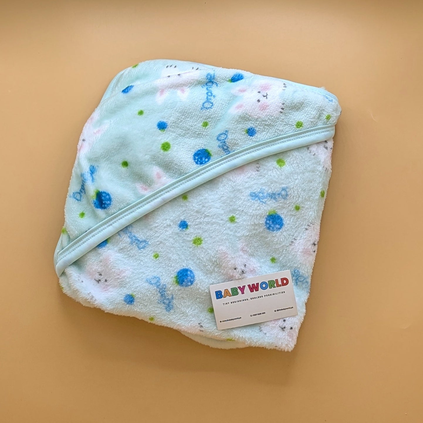 Baby Winter Hooded Wrapping Sheet/Ac Blanket - Bunny 🐰