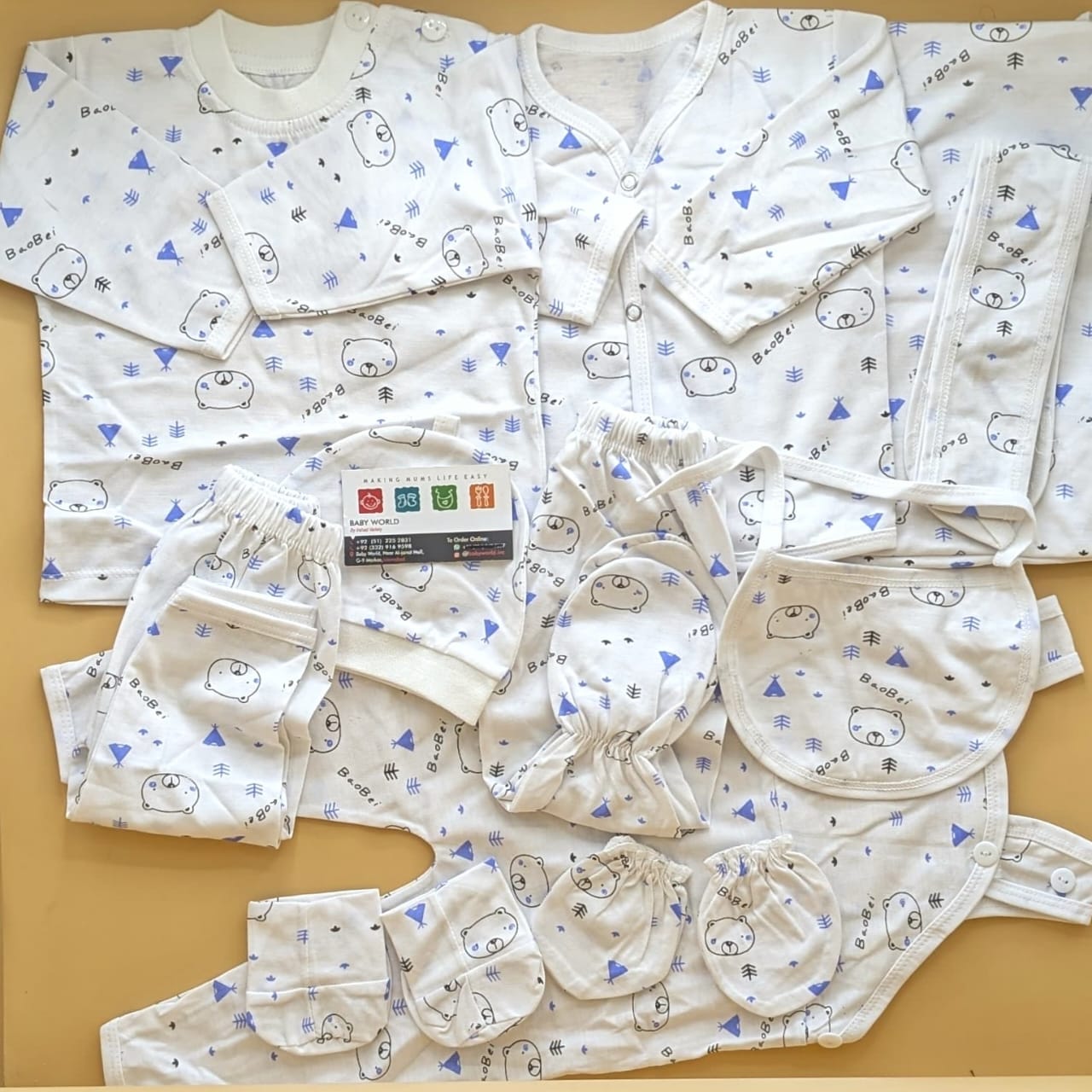 11 Pieces Starter/Suit Set - Bear/Forest