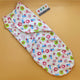 Swaddle Wrap - Sparrow, Horse, Elephant - White/Pink