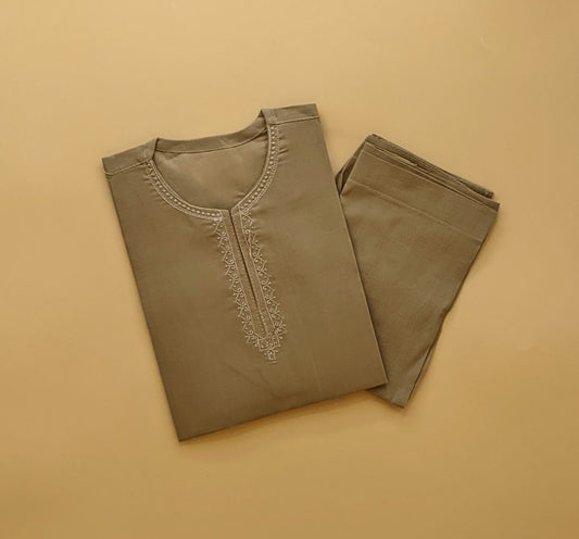 Kameez Shalwar - Peanut