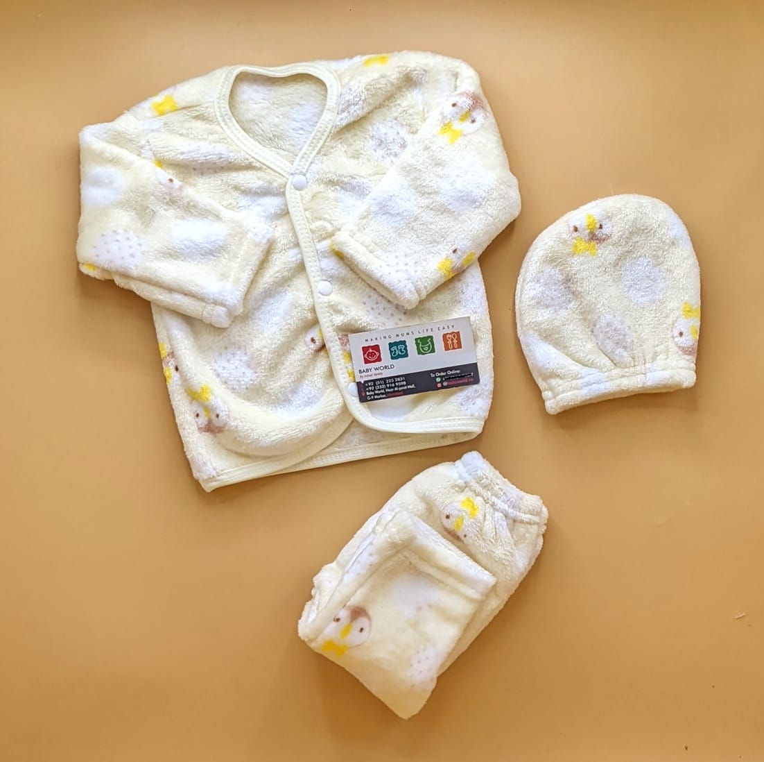 Baby Suit with Cap - Winter - Chick 🐥