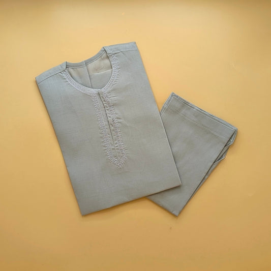 Kameez Shalwar - Mud Grey