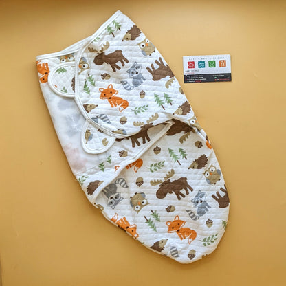 Quilted Swaddle Wrap - Winter