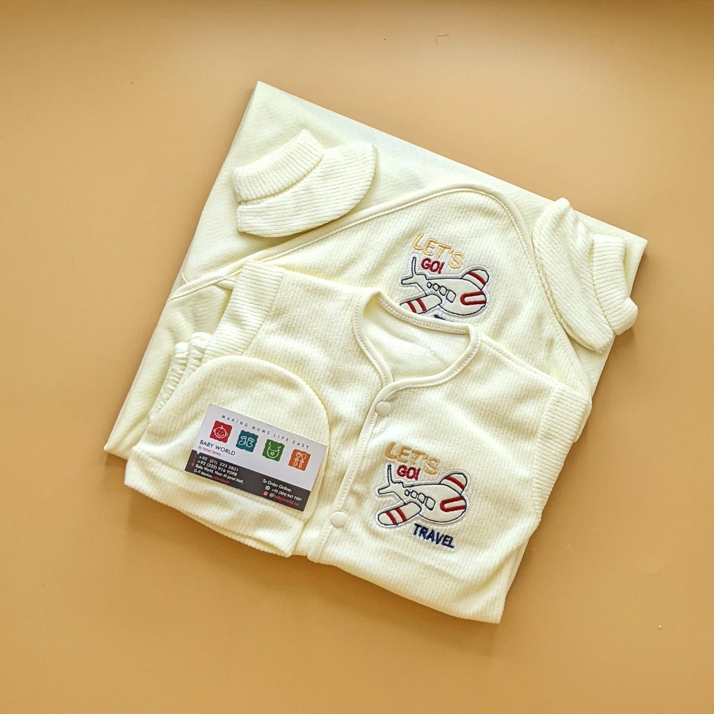Baby 5 Pieces Corduroy Starter Set - Winter