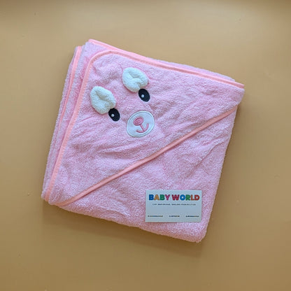 Baby Character Hooded Wrapping Sheet/Blanket - Winter