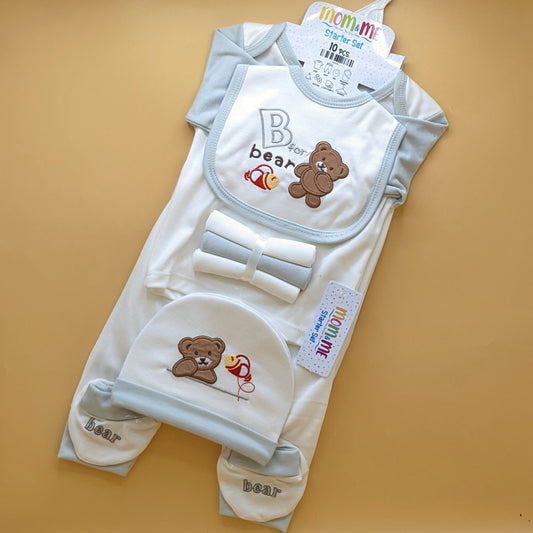 Starter Set - 10 Pieces - B for Bear 🐻