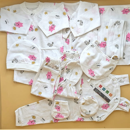 11 Pieces Starter/Suit Set - Kitty/Bear