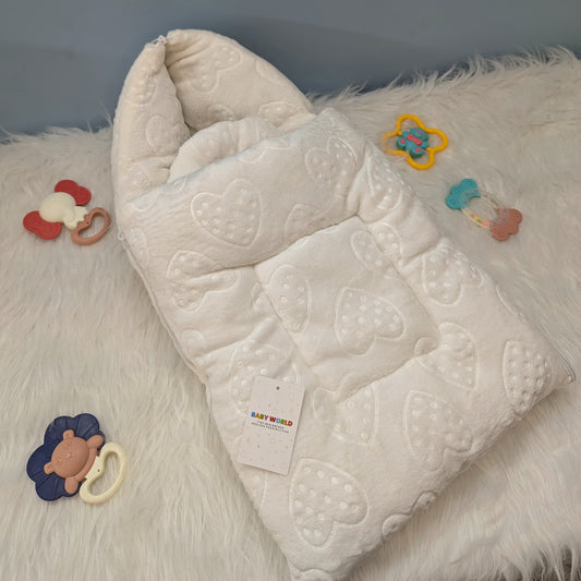Baby Carry Nest with Hood - Plain  - Winter