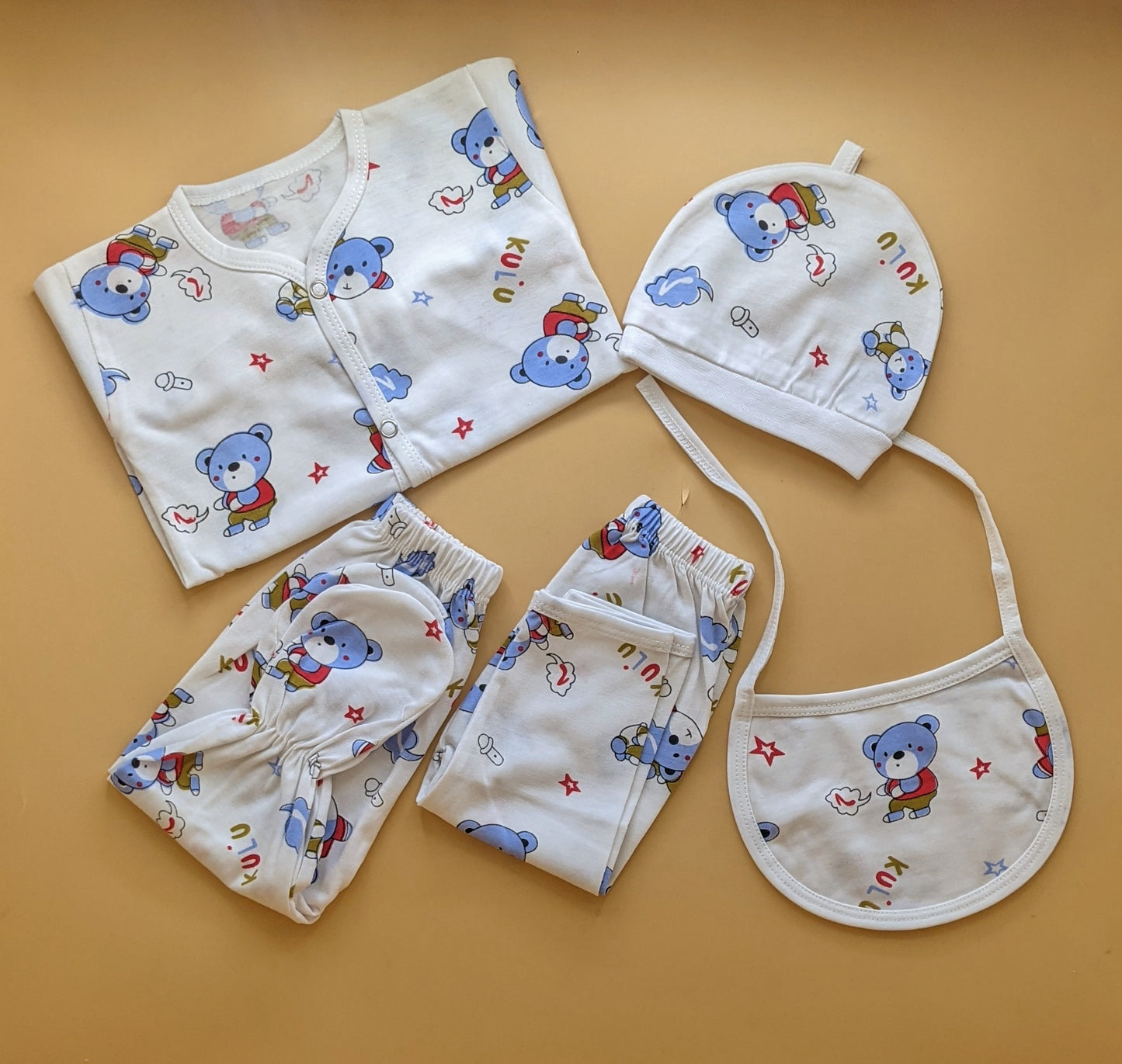 5 Pieces Starter/Suit Set - Kulu Bear 🐻