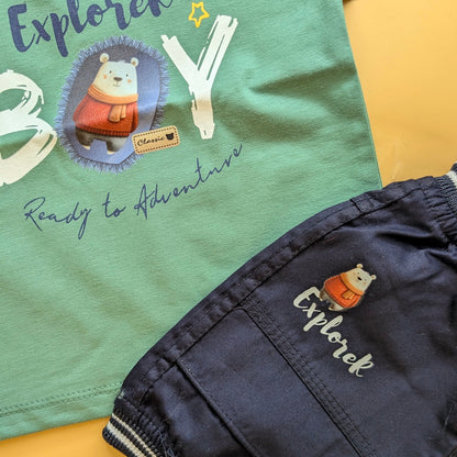 Baby Co-Ord Set - The Great Outdoor Explorer