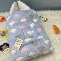 Baby Carry Nest with Hood - Clouds ☁️ - Winter