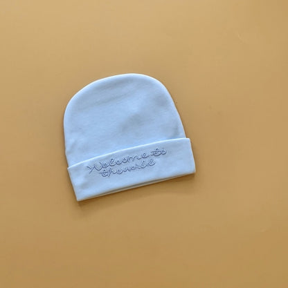 Baby Cap - Welcome to the World