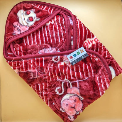 Baby Hooded Blanket - Plain