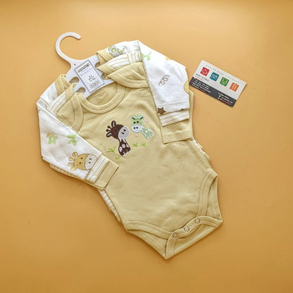 Baby Pack of 3 Premium Bodysuits