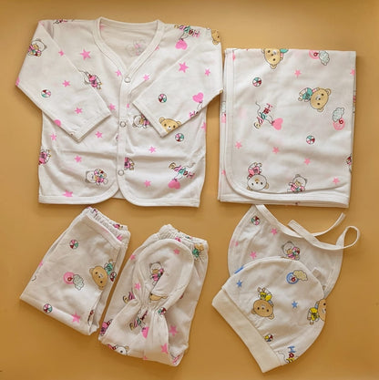 6 Pieces Starter/Suit Set - Bear/Star ⭐