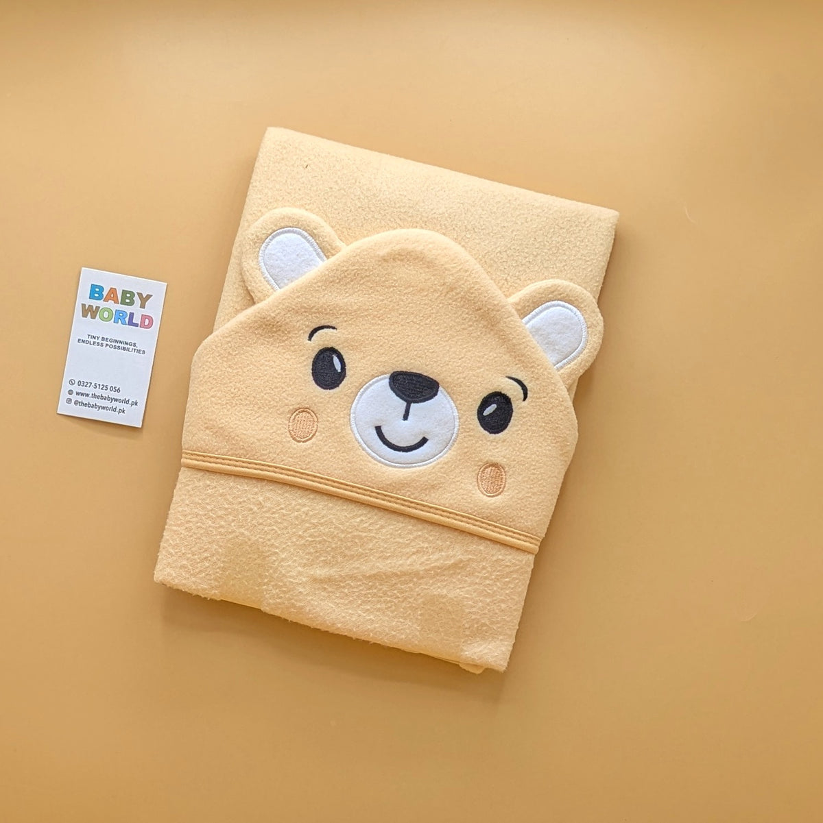 Baby Hooded Wrapping Sheet/Blanket - Winter - Bear 🐻