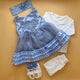 5 Pieces Frock Set
