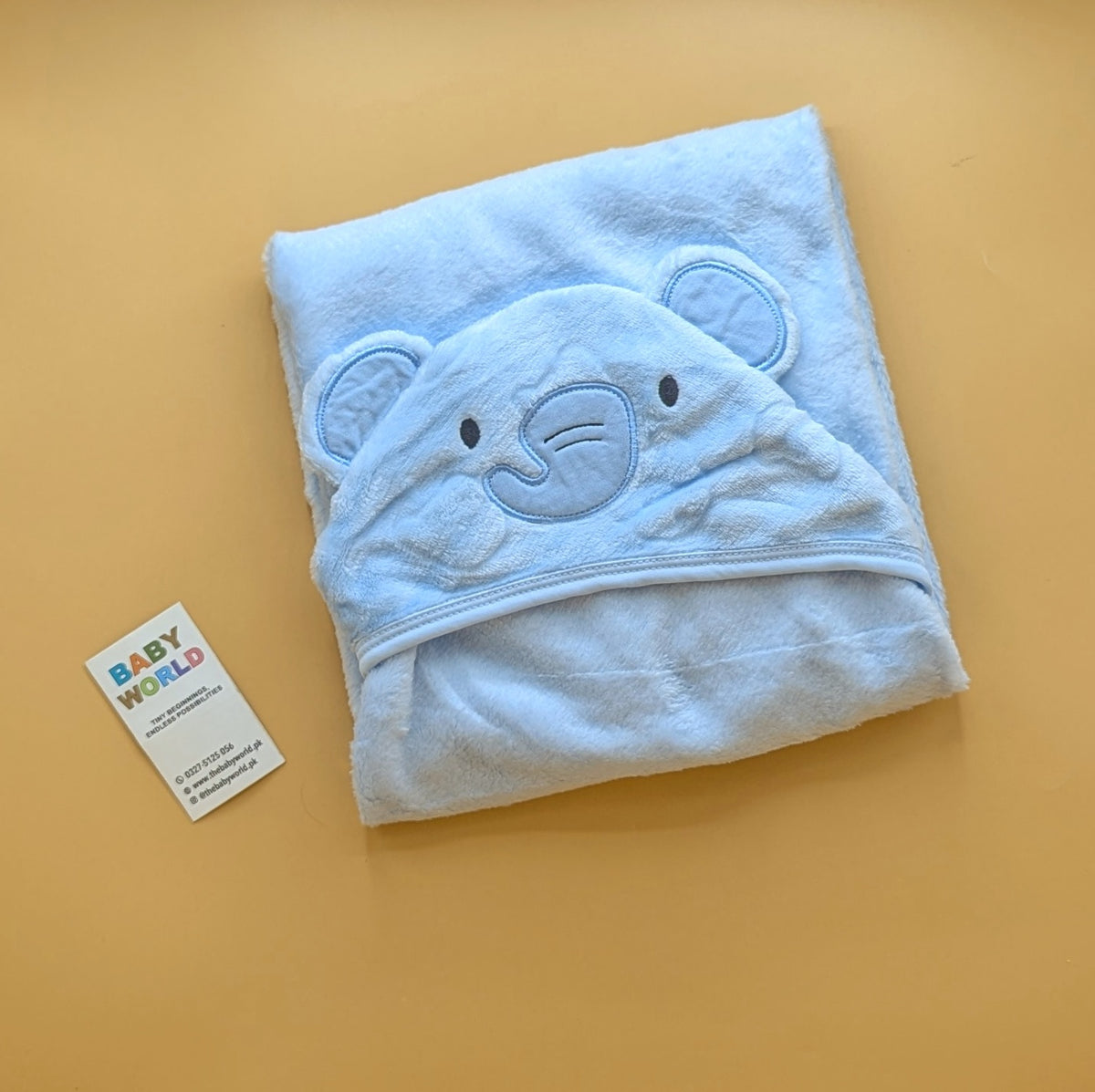 Baby Hooded Wrapping Sheet/Blanket - Elephant 🐘 - Winter