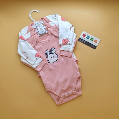 Baby Pack of 3 Premium Bodysuits