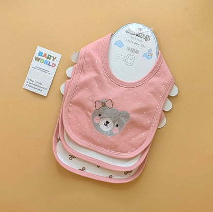 Baby Pack of 3 Bibs
