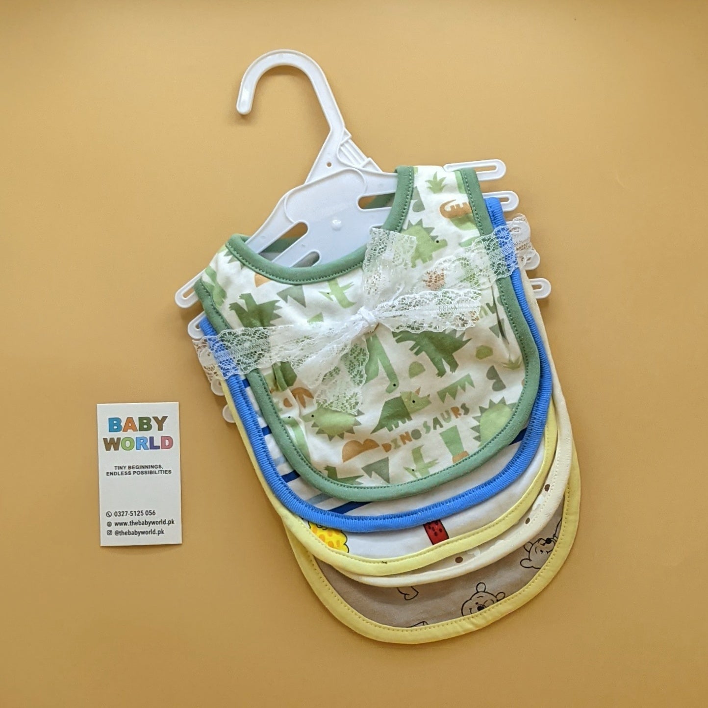 Baby Pack of 5 Bibs