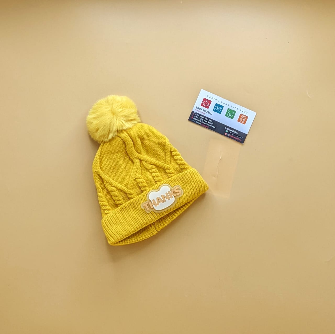 Baby Cap - Winter - Thanks