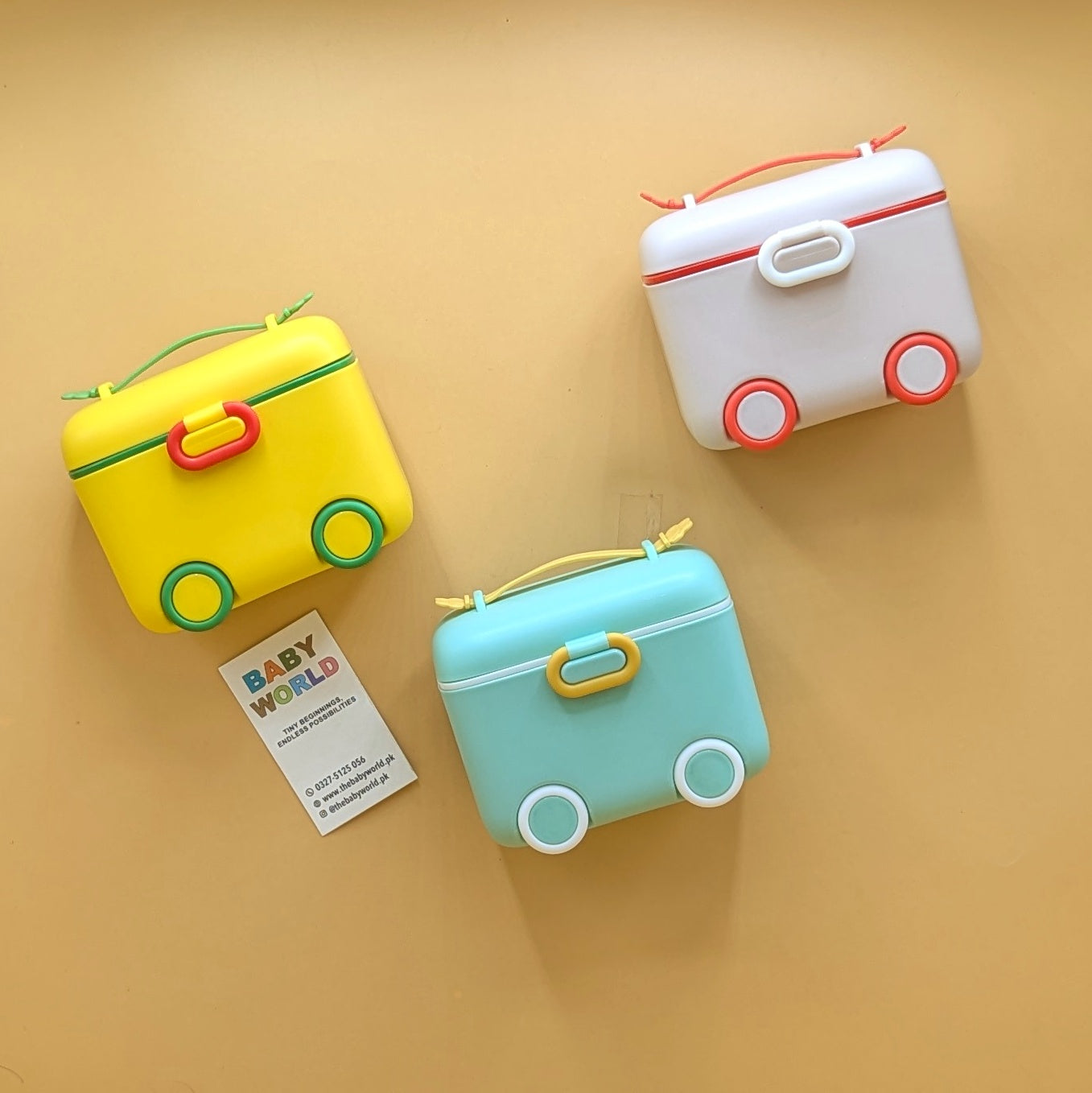 Baby Food Container - Bus