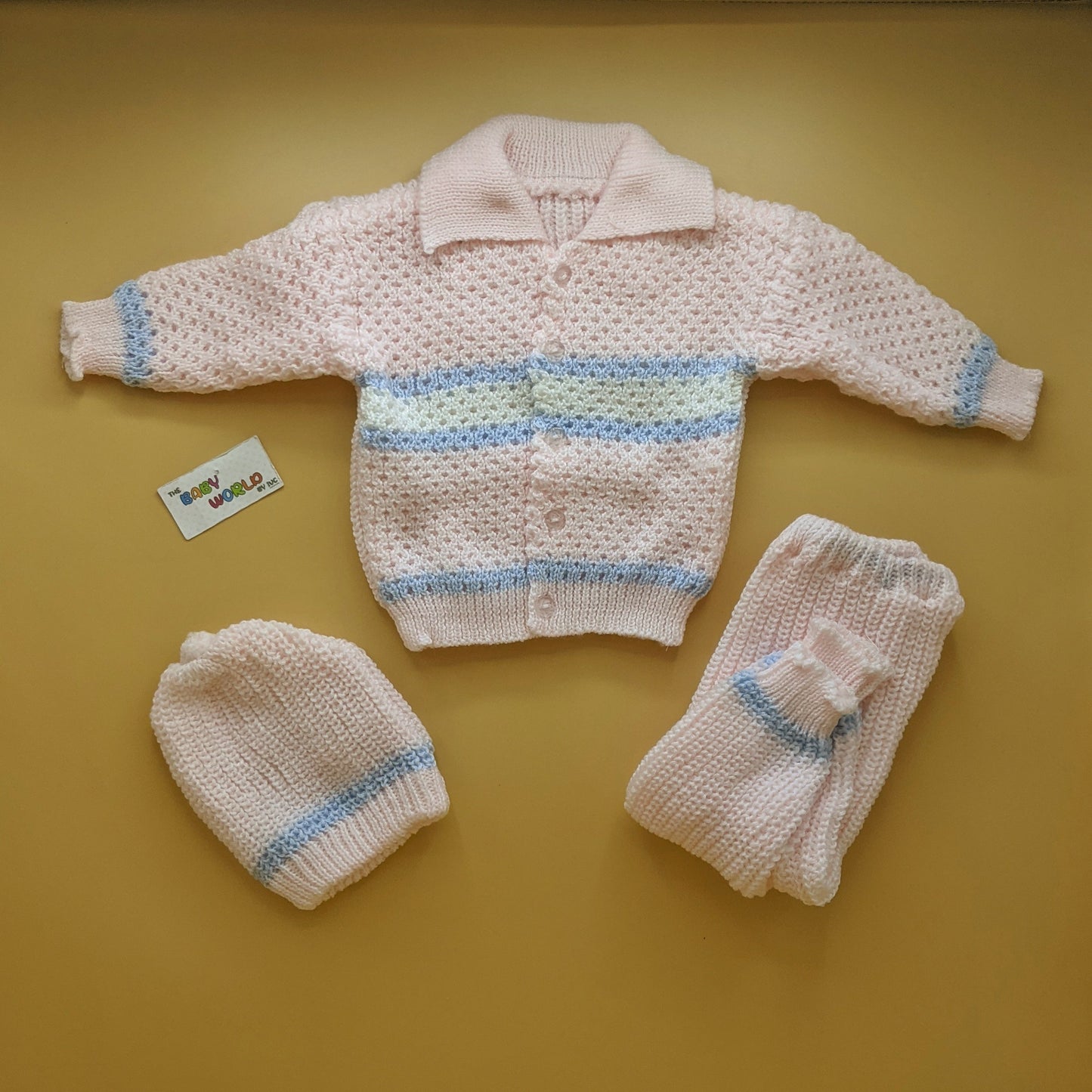 Baby Woolen Knitted Suit - Winter