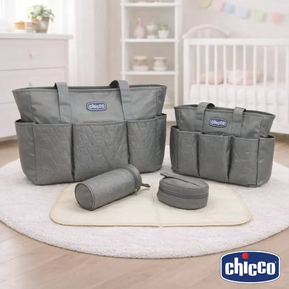 Chicco Mother Baby 5 Pieces Diaper Bag Set
