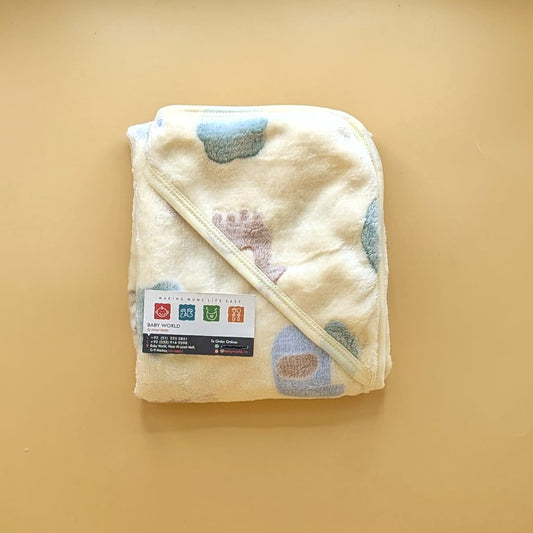 Hooded Wrapping Sheet/Blanket - Winter - Animals