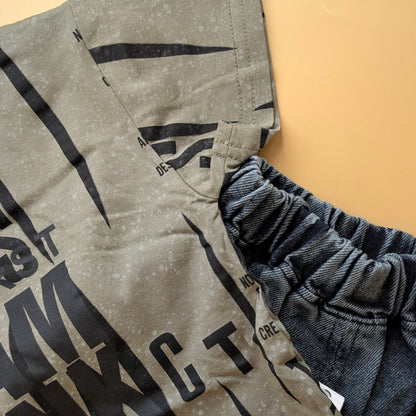 Baby Relaxed Fit Co-Ord Set - Slam Dunk