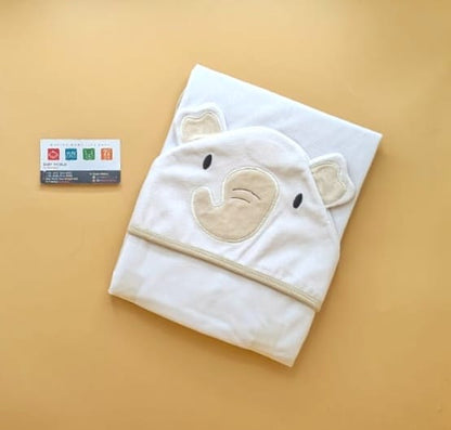 Hooded Wrapping Sheet/Blanket - Winter - Elephant 🐘
