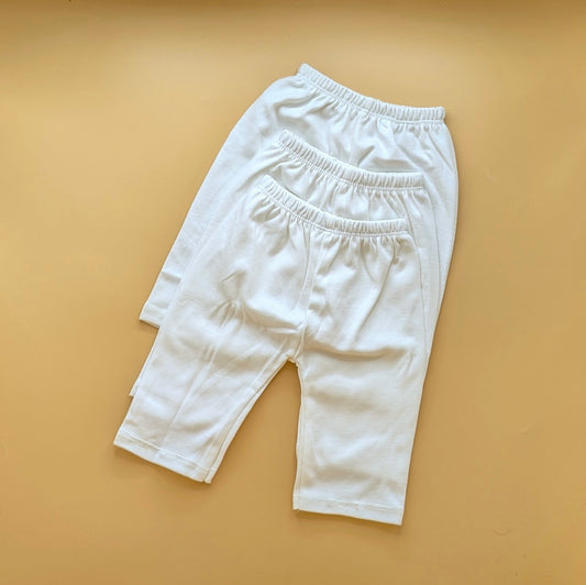 Pack of 3 Pajamas - White