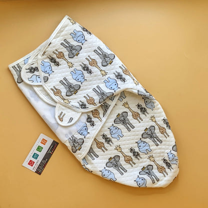 Quilted Swaddle Wrap - Winter