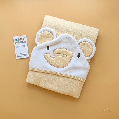 Baby Hooded Wrapping Sheet/Blanket - Winter - Elephant 🐘