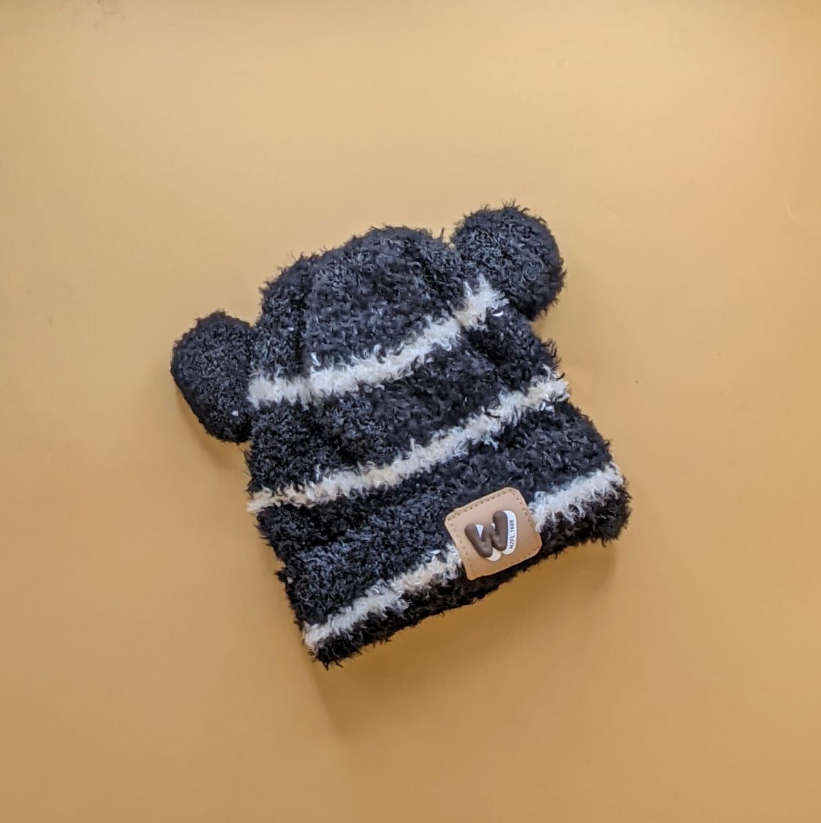 Baby Wool Cap - Lines - Winter