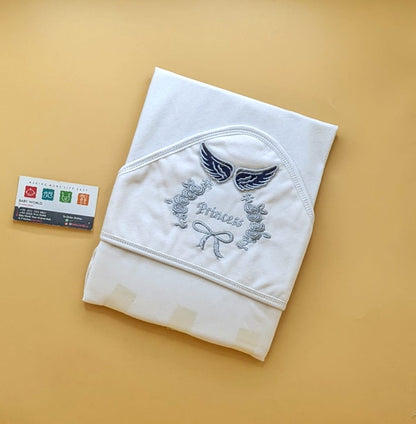 Hooded Wrapping Sheet/Blanket - Winter - Wings (Prince/Princess)