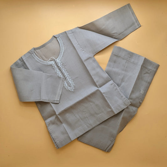 Kameez Shalwar - Light Grey