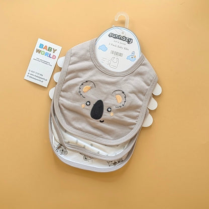 Baby Pack of 3 Bibs