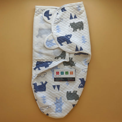 Quilted Swaddle Wrap - Winter