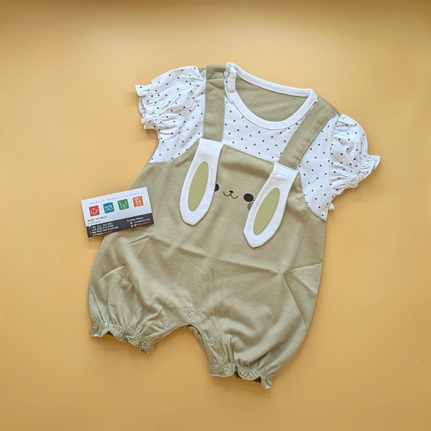 Romper - Half Sleeves - Bunny 🐰