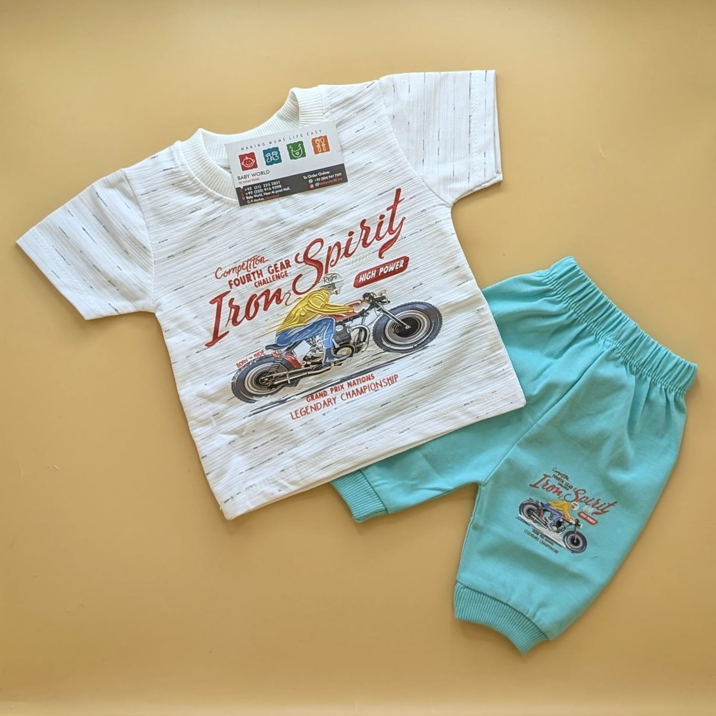 Baby Co-ord Set - Born to Ride