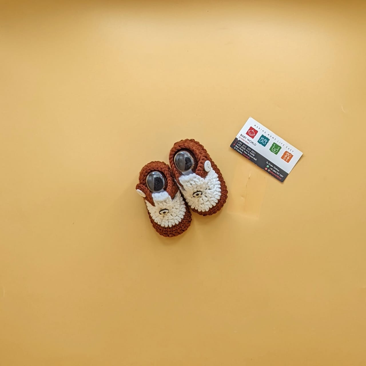 Handmade  Knitted Woolen Booties - Winter