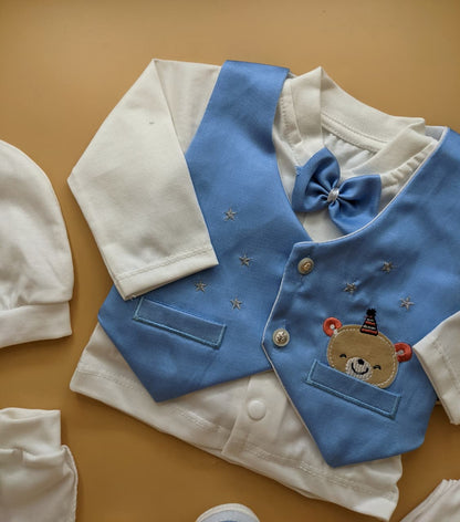 5 Pieces Suit Set