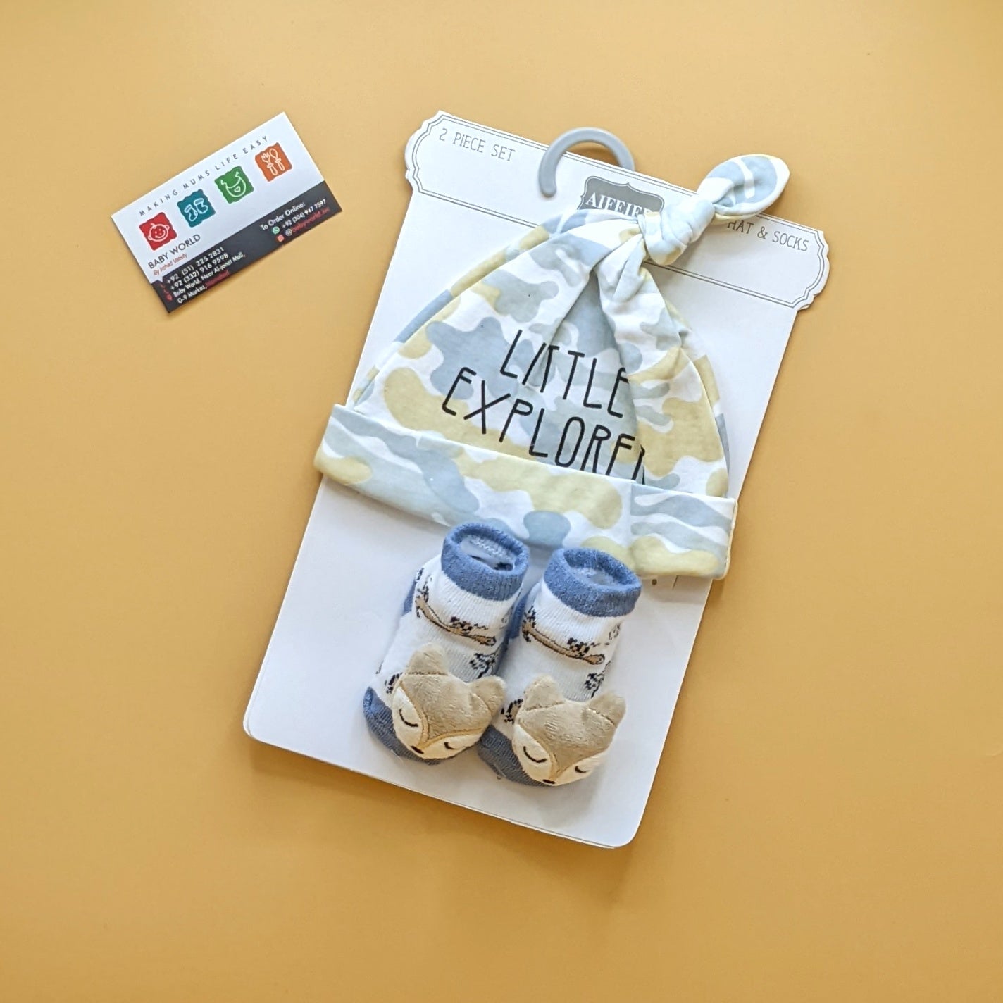 Cap & Booties Set